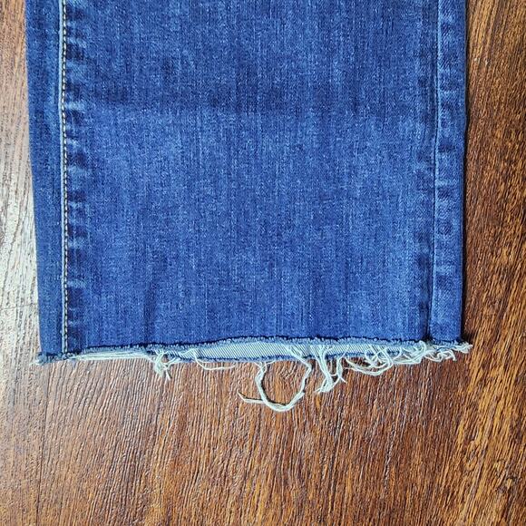 7 For All Mankind Original Bootcut Mid-Rise Jeans Raw Hem, Size 30 - Picture 6 of 11